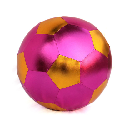 ユニセックス 60cm 輝くポリエステル 繊維 環境に優しい PVC サッカーボール 子供向け