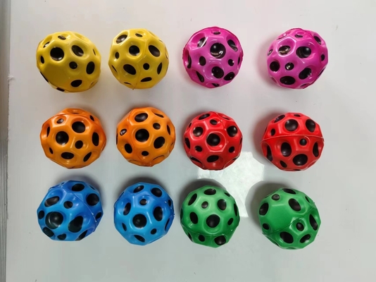 高跳ねボール 月球 スポーツ ストレス緩和 サンゴボール 圧縮玩具 子供向け ゲーム