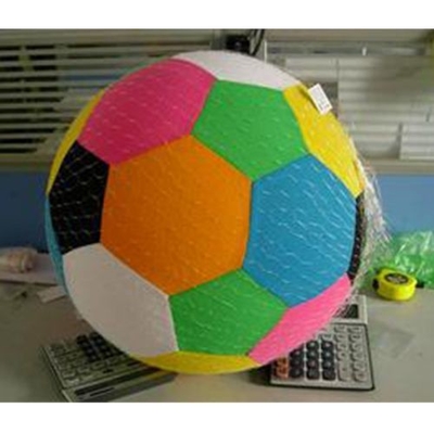 柔らかく軽く 50cm 膨らませられるファブリック サッカーボール あなたのニーズに合わせて